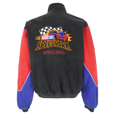 NASCAR - Speed Park Myrtle Beach Jacket 1990s Large