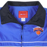 Reebok - New York Knicks Zip-Up Jacket 1990s Large Vintage Retro Basketball