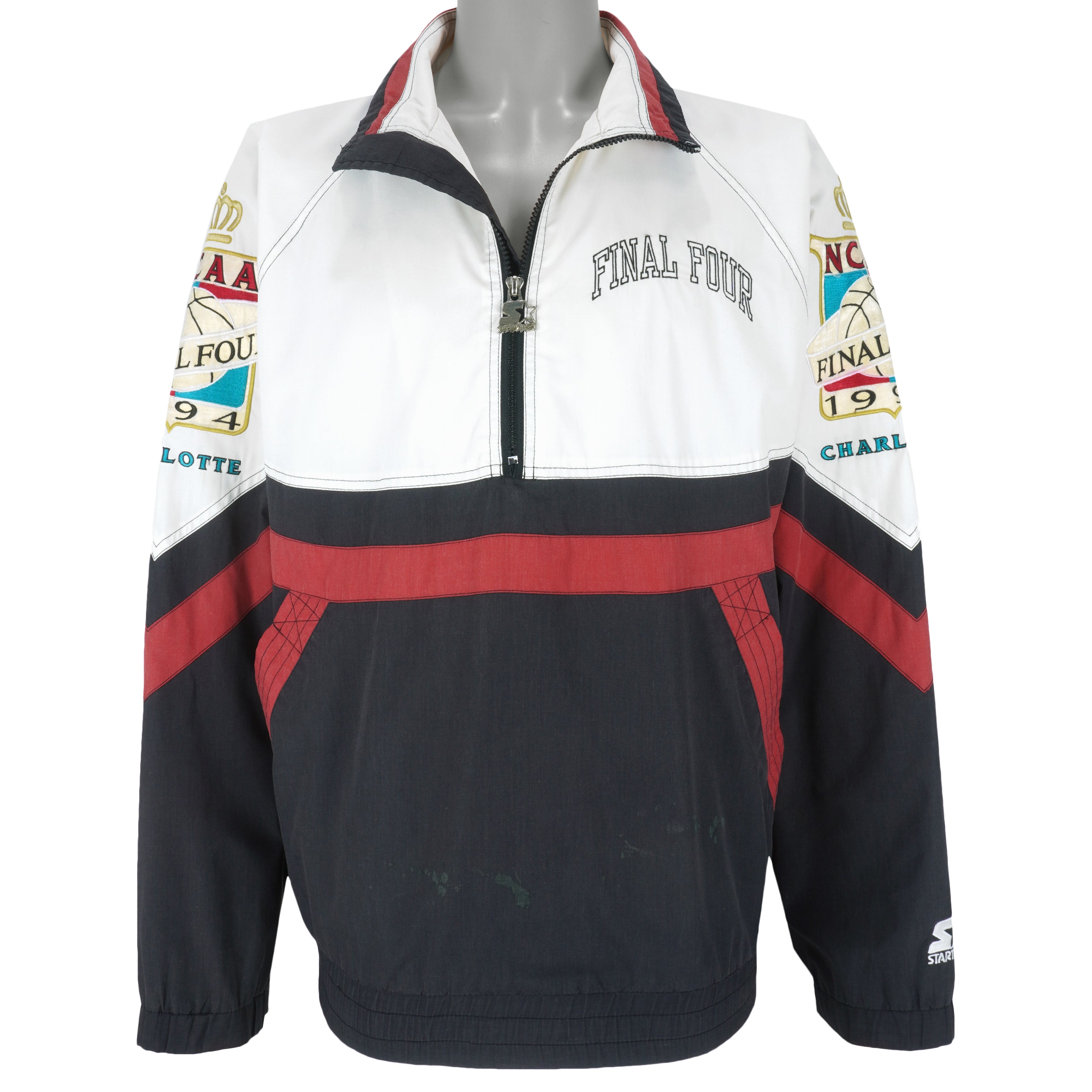 Vintage Starter - Utah Jazz 1/2 Zip Jacket 1990s XX-Large