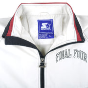 Starter - Final Four Charlotte 1/2 Zip Jacket 1994 Large Vintage Retro College