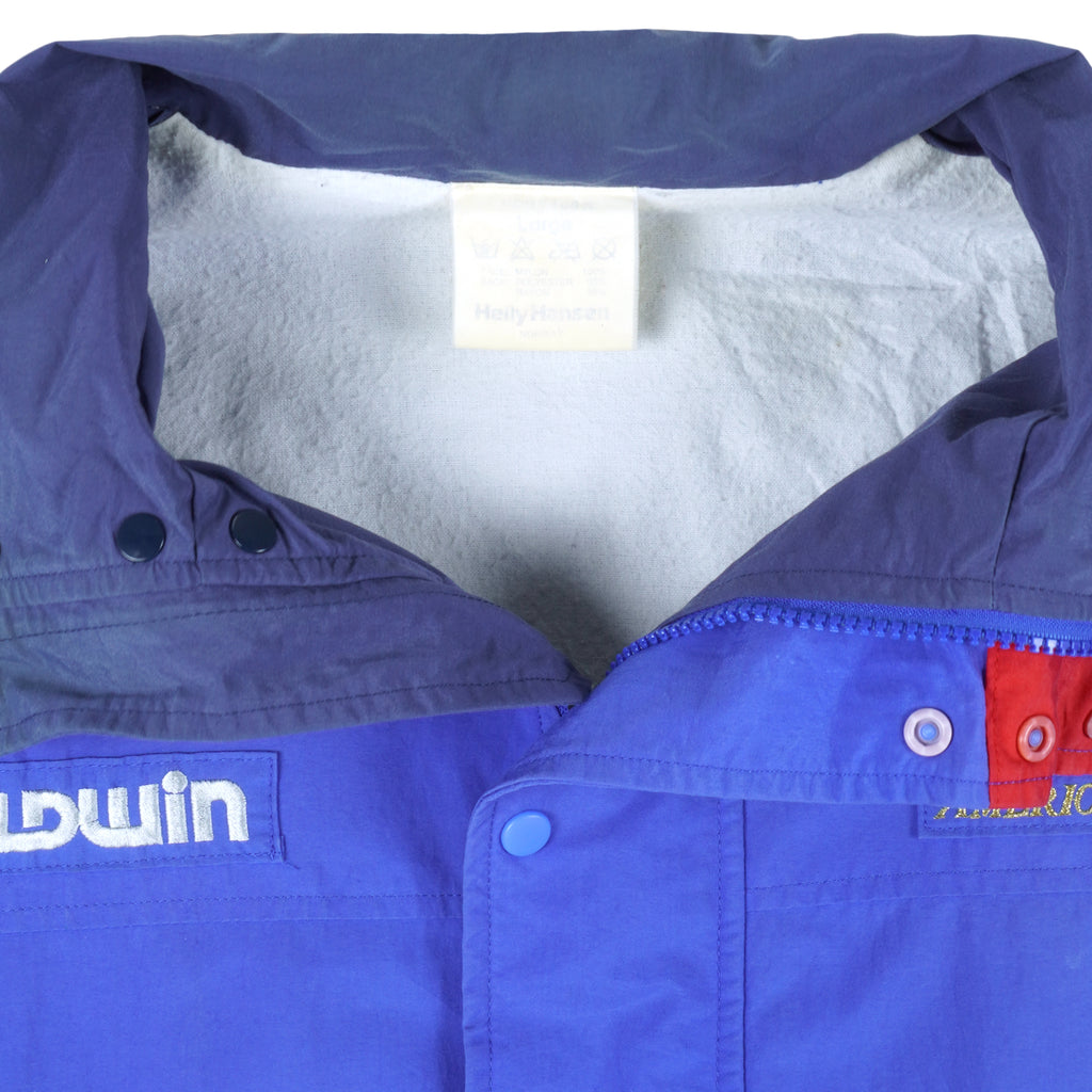 Vintage (Helly Hansen) - Gold Win Button-Up Jacket 1990s Large Vintage Retro