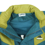 Adidas - Zip-Up Embroidered Jacket 1990s Large Vintage Retro