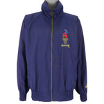 Vintage - Blue Olympic Summer Games, Atlanta Windbreaker 1996 Large Vintage Retro