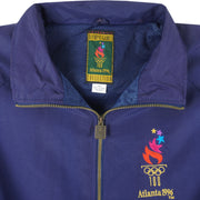 Vintage - Blue Olympic Summer Games, Atlanta Windbreaker 1996 Large Vintage Retro