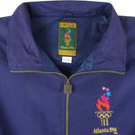 Vintage - Blue Olympic Summer Games, Atlanta Windbreaker 1996 Large Vintage Retro