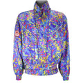 Asics - Competition Pattern Ski Jacket 1990s Large Vintage Retro