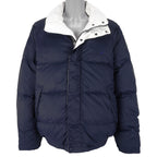 Nautica - Embroidered Reversible Puff Jacket 1990s XX-Large Vintage Retro