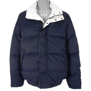 Nautica - Embroidered Reversible Puff Jacket 1990s XX-Large Vintage Retro