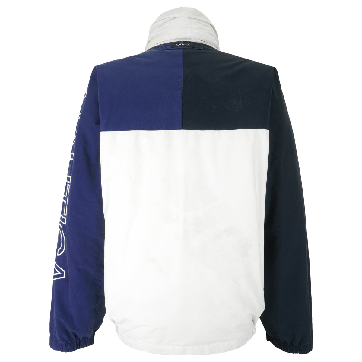 Nautica - Embroidered Reversible Puff Jacket 1990s XX-Large Vintage Retro