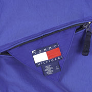 Tommy Hilfiger - Reversible Hooded Fleece Jacket 1990s Large Vintage Retro