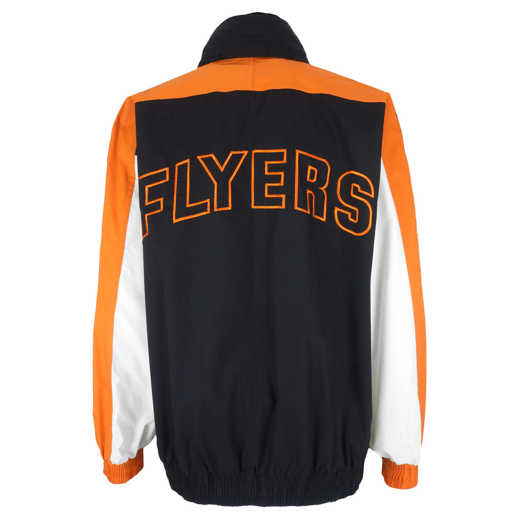 NHL (Pro Player) - Philadelphia Flyers Zip-Up Jacket 1990s 2X-Large Vintage Retro Hockey
