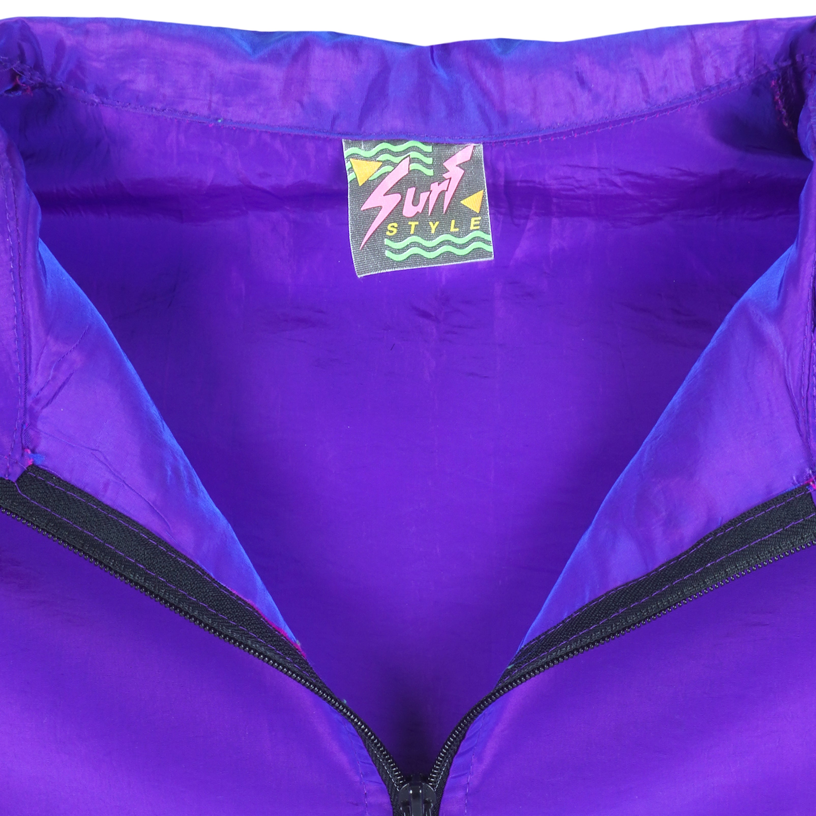 Surf style on sale iridescent windbreaker