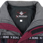 Vintage (X BOND) - Hooded Ski Jacket 1990s Large Vintage Retro