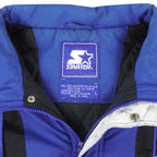 Starter - Kentucky Wildcats Hooded Jacket 1990s Large Vintage Retro Football College