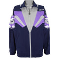Adidas - Blue Zip-Up Jacket 1990s X-Large Vintage Retro
