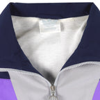 Adidas - Blue Zip-Up Jacket 1990s X-Large Vintage Retro