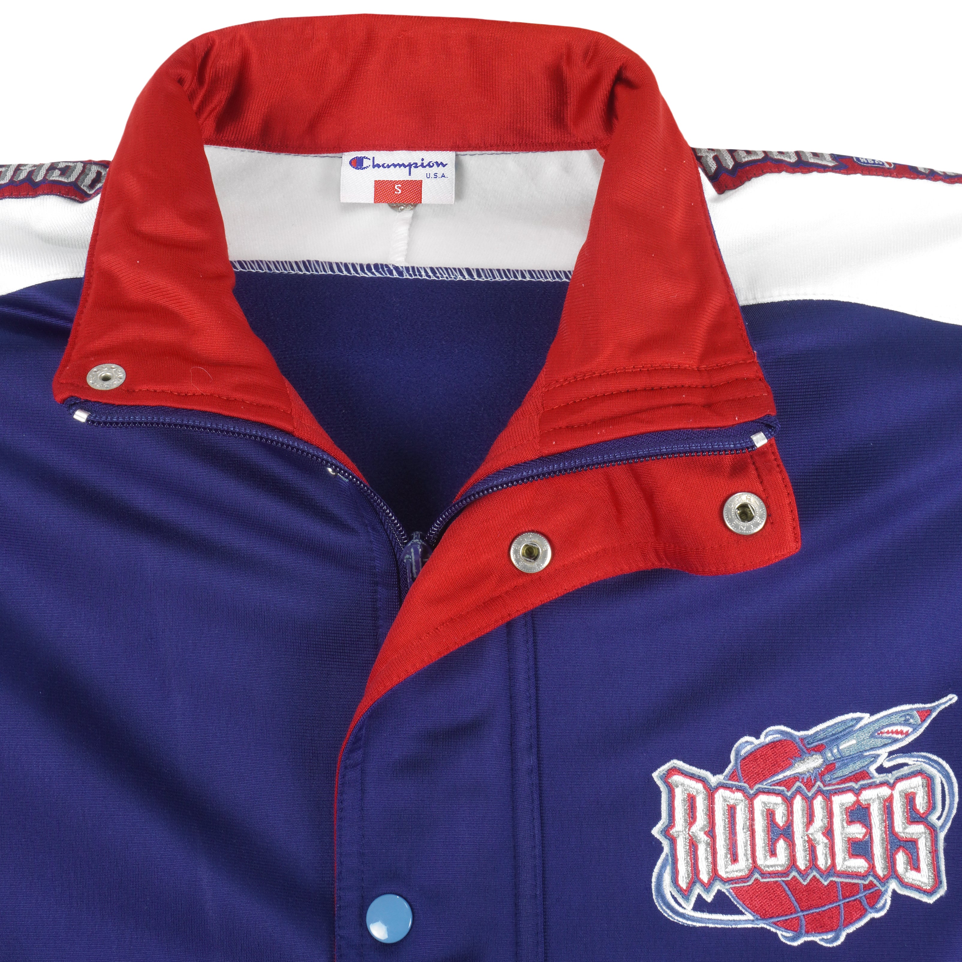 Houston Rockets Vintage 90s Starter Warm up Basketball Jersey 