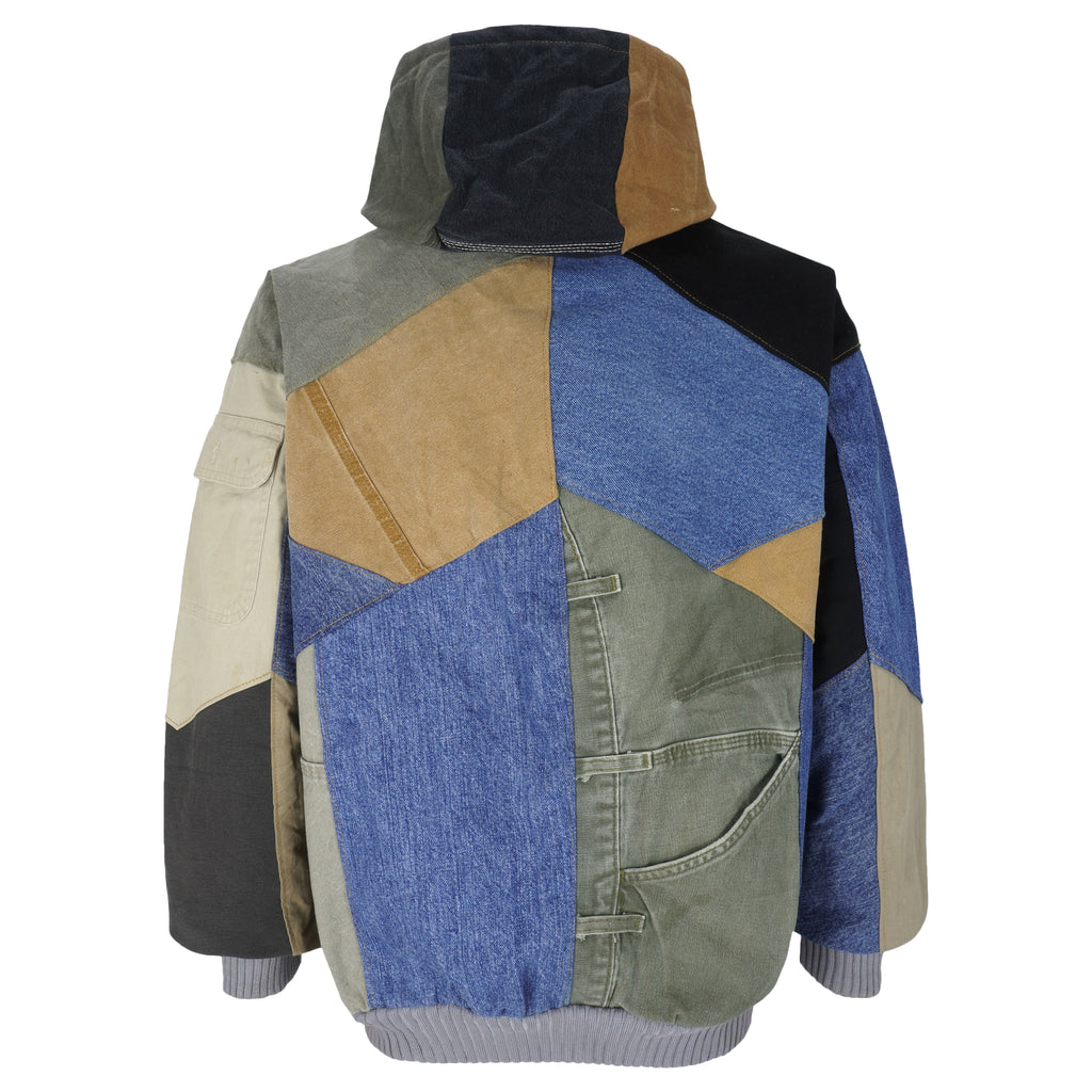 Carhartt - Zip-Up Reworked Jean Jacket 1990s X-Large Vintage Retro