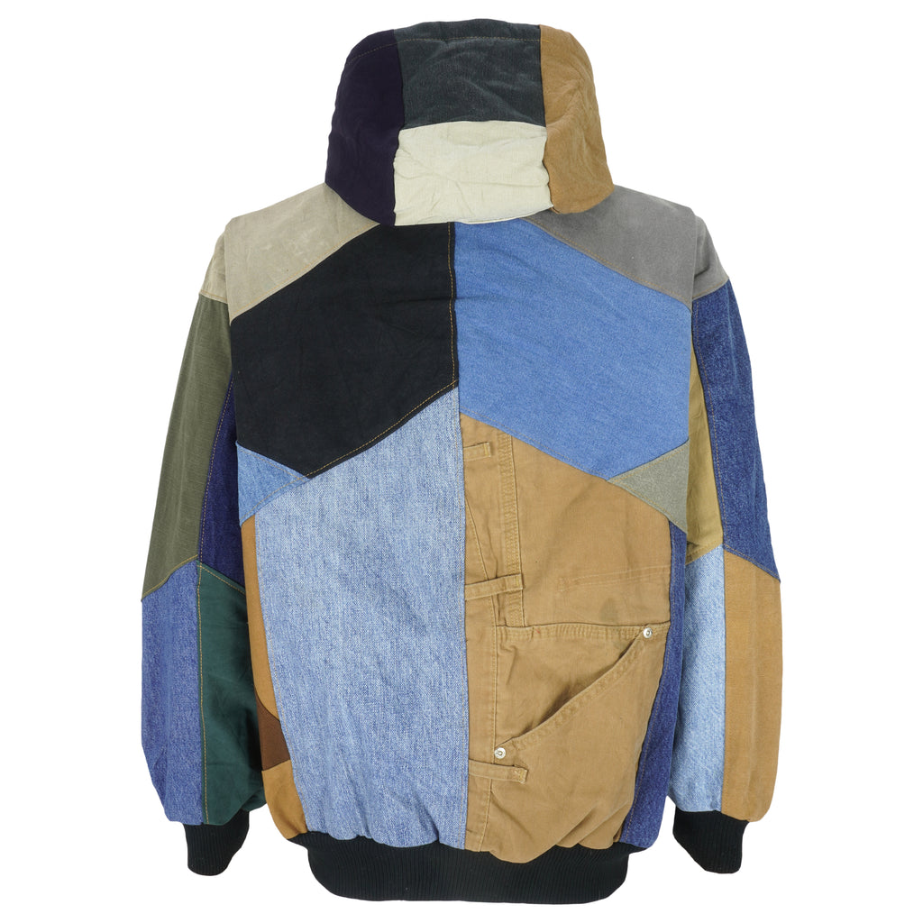 Carhartt - Hooded Reworked Jean Jacket 1990s X-Large Vintage Retro