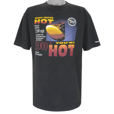 Vintage - When You're Hot Apollo NASA Kennedy Space Center T-Shirt 1990s Large