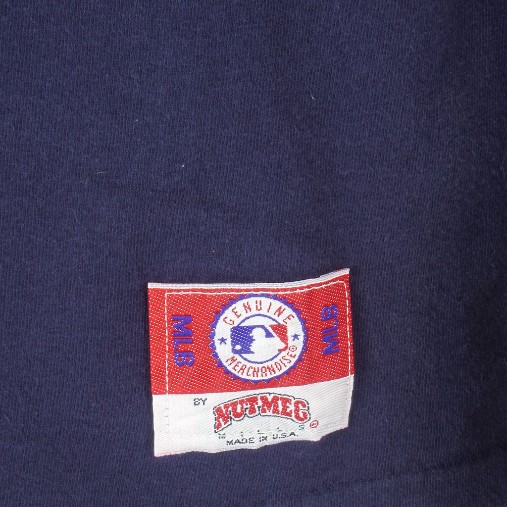 MLB (Nutmeg) - California Angels T-Shirt 1990s X-Large Vintage Retro Baseball