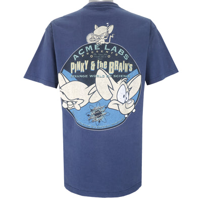 Vintage (Tultex) - Acme Labs Pinky & The Brain T-Shirt 1990s X-Large