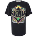 NHL (Logo 7) - Black Dallas Stars T-Shirt 1993 X-Large Vintage Retro Hockey