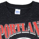 NBA (Salem) - Portland Trail Blazers T-Shirt 1992 X-Large Vintage Retro Basketball