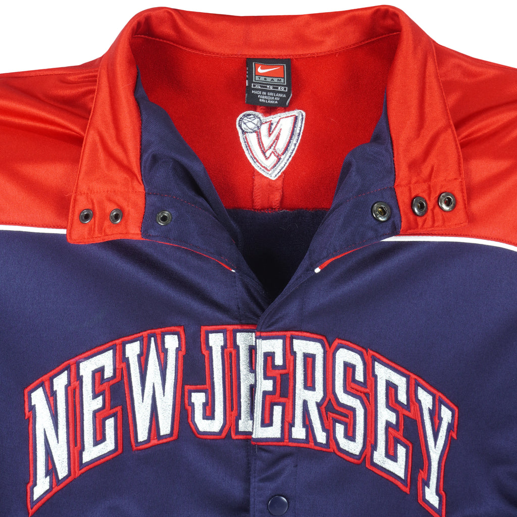 Nike - New Jersey Warm Up Basketball Jersey 1990s X-Large Vintage Retro Basketball