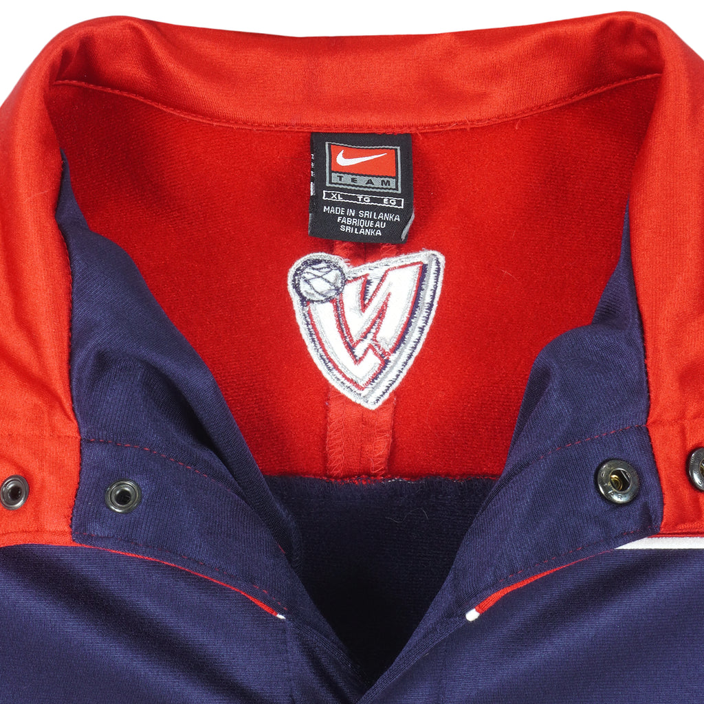 Nike - New Jersey Warm Up Basketball Jersey 1990s X-Large Vintage Retro Basketball