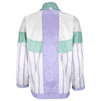 Adidas - White Embroidered Windbreaker 1990s X-Large Vintage Retro