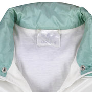 Adidas - White Embroidered Windbreaker 1990s X-Large Vintage Retro
