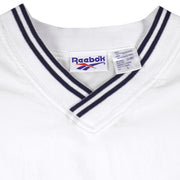 Reebok - Embroidered Pullover Windbreaker 1990s Large Vintage Retro
