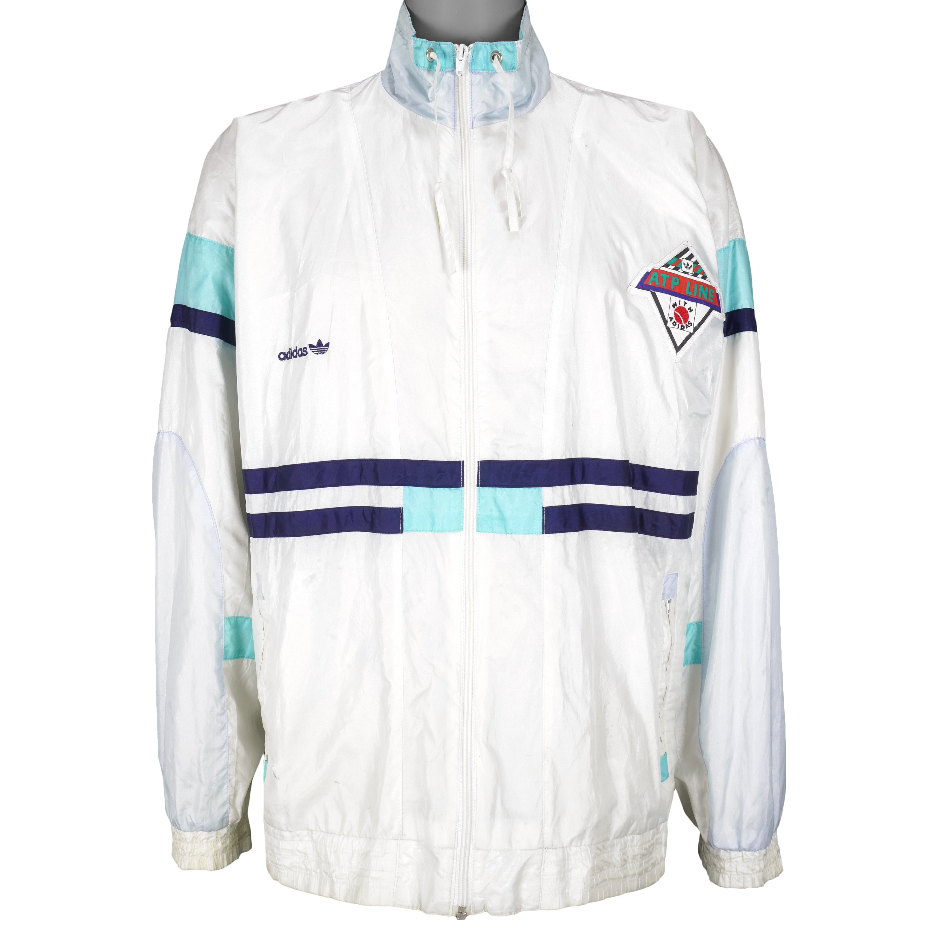 Adidas - ATP Line Windbreaker 1990s Large Vintage Retro