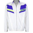 Nike - White International Windbreaker 1990s Large Vintage Retro