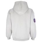 FUBU - White Hooded Pullover Sweatshirt 1990s Small Vintage Retro