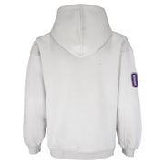 FUBU - White Hooded Pullover Sweatshirt 1990s Small Vintage Retro