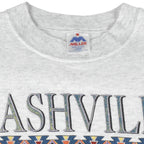 Vintage - Nashville Music City Sweatshirt 1990s Large Vintage Retro