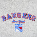 NHL (Dynasty) - New York Rangers Embroidered Sweatshirt 1990s Large Vintage Retro Hockey