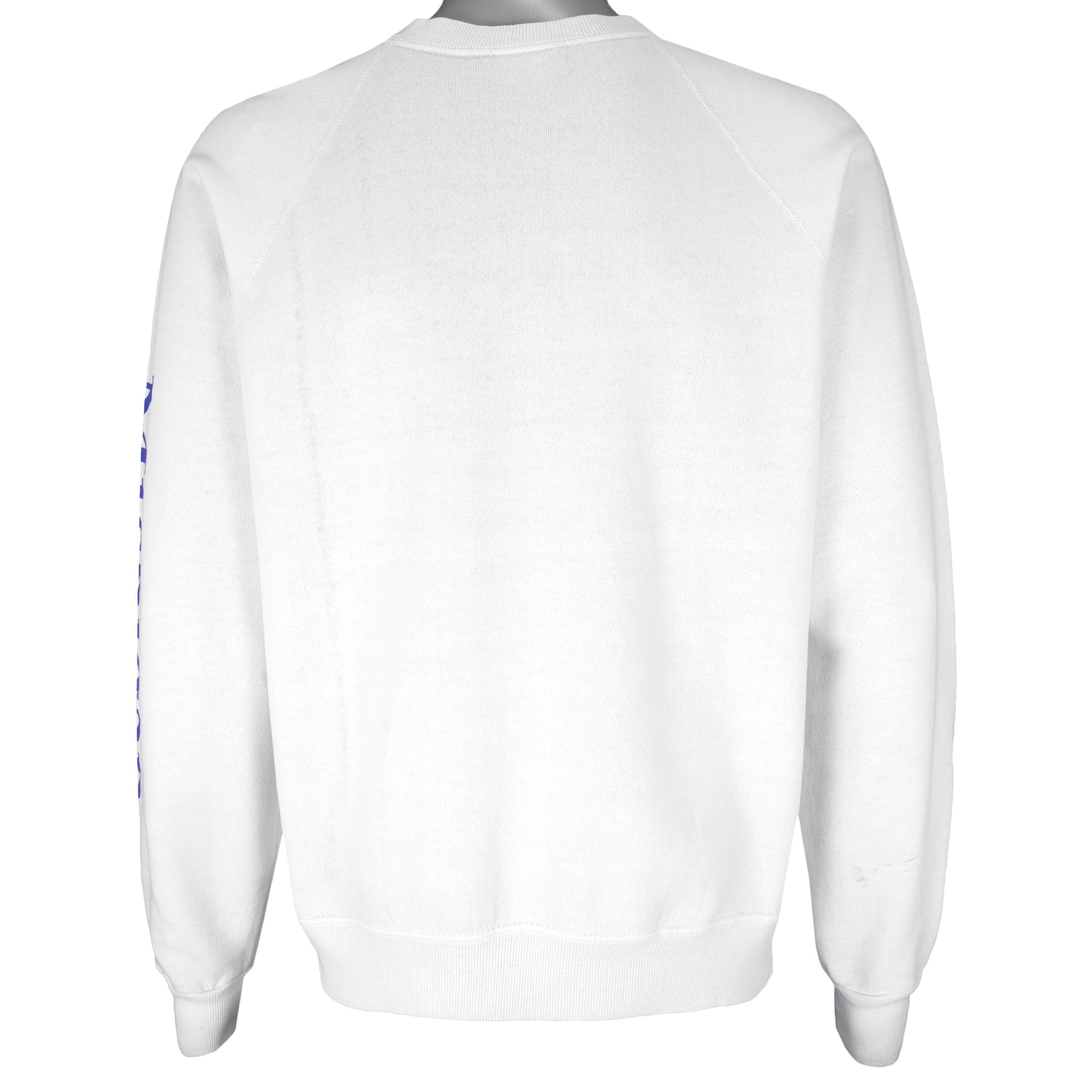 Vintage (Lee) - The Great Lakes, Michigan Crew Neck Sweatshirt 1990s Large Vintage Retro