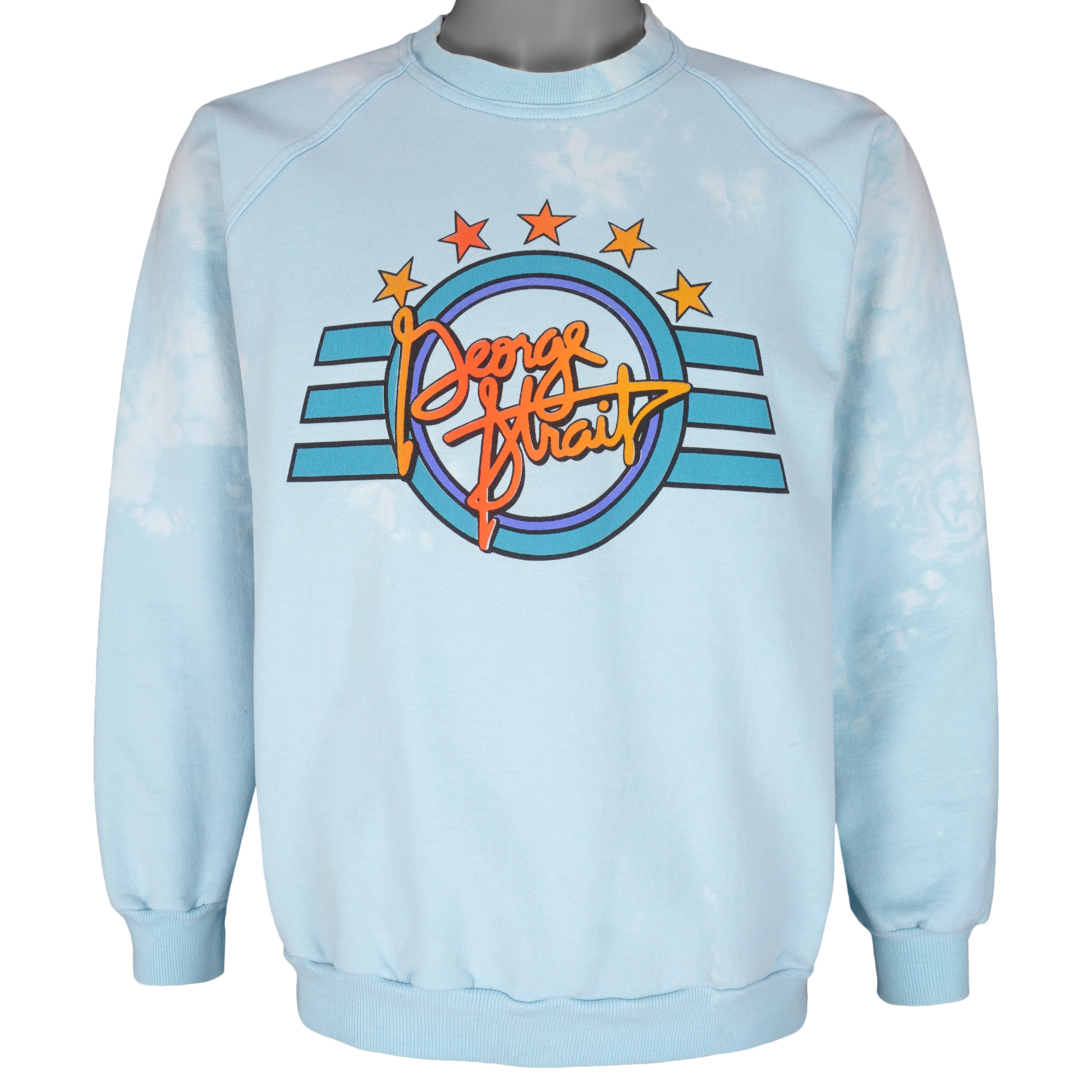Vintage - George Strait Canadian Tour Sweatshirt 1990s Medium Vintage Retro