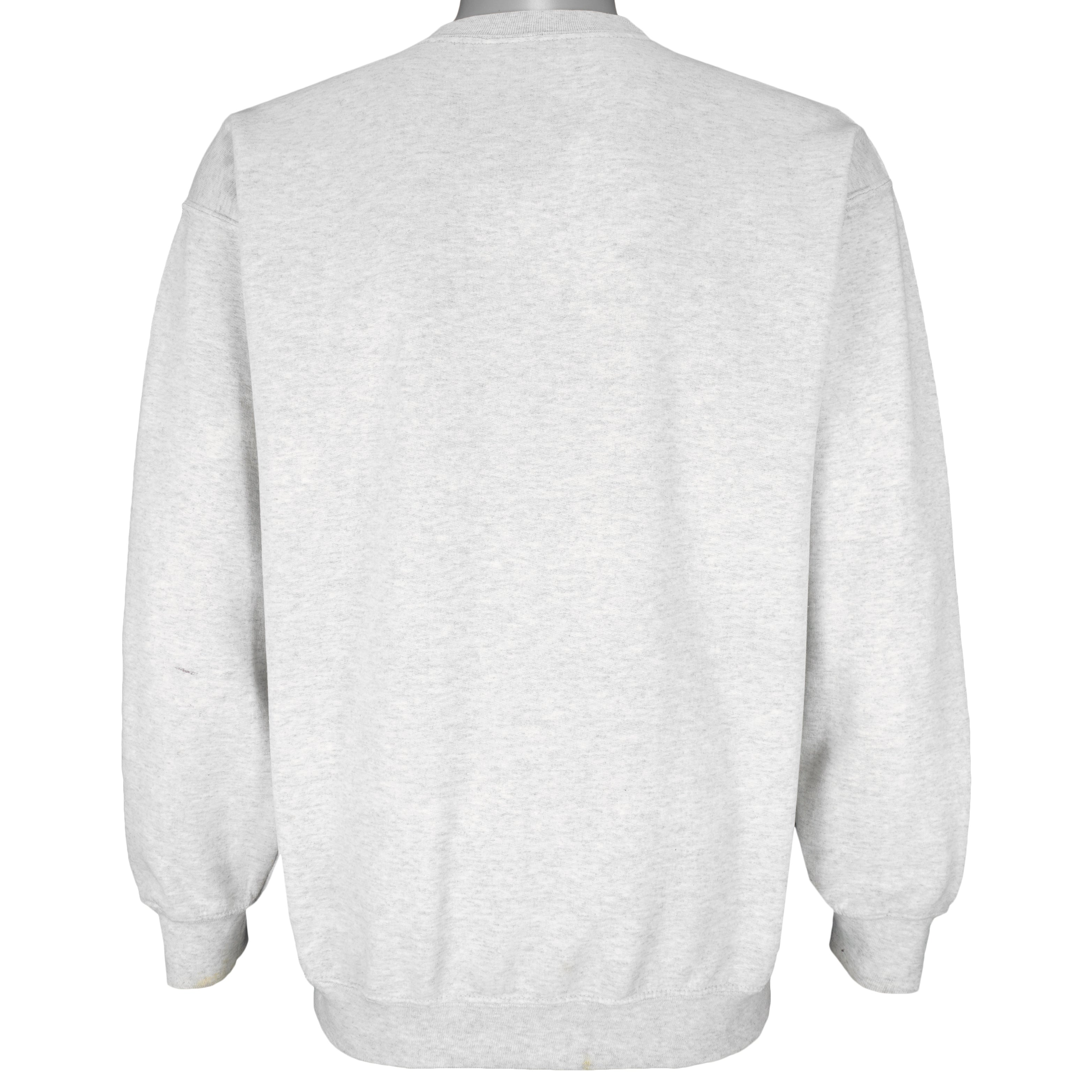 Vintage - NASA, Houston Space Center Crew Neck Sweatshirt 2002 Medium Vintage Retro