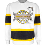 Vintage (Nutmeg) - Snoopy Banana Beagle Congo Canine Crew Neck Sweatshirt 1980s Large