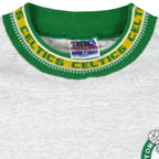 NBA (Trench) - Grey Boston Celtics T-Shirt 1990s X-Large Vintage Retro Basketball