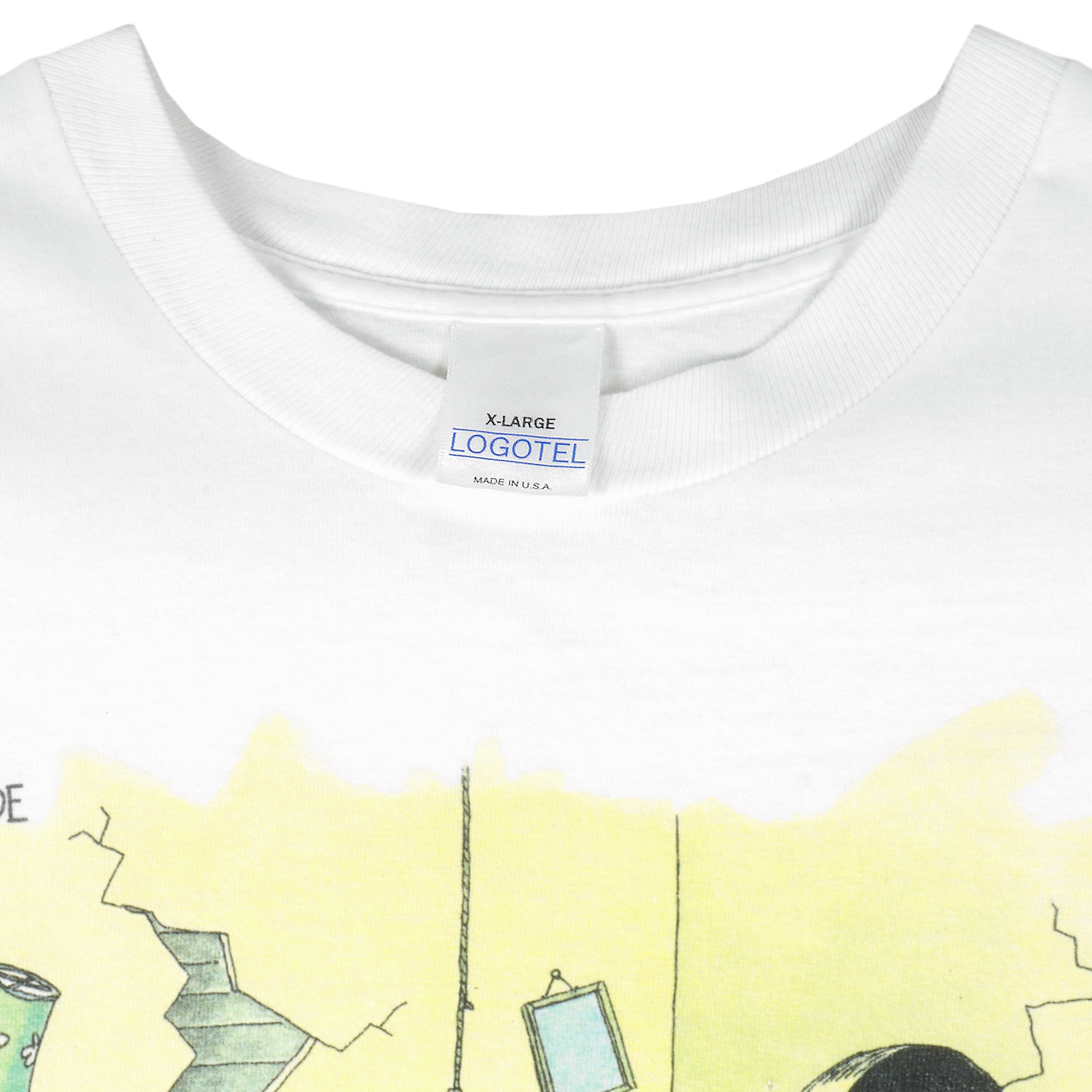 Vintage (The Far Side) - Clean It Up T-Shirt 1990s X-Large Vintage Retro