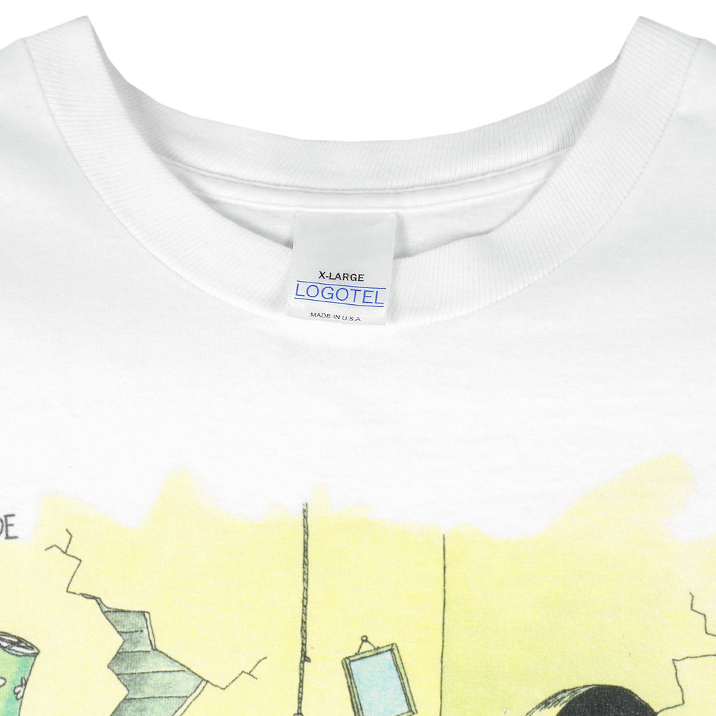 Vintage (The Far Side) - Clean It Up T-Shirt 1990s X-Large Vintage Retro