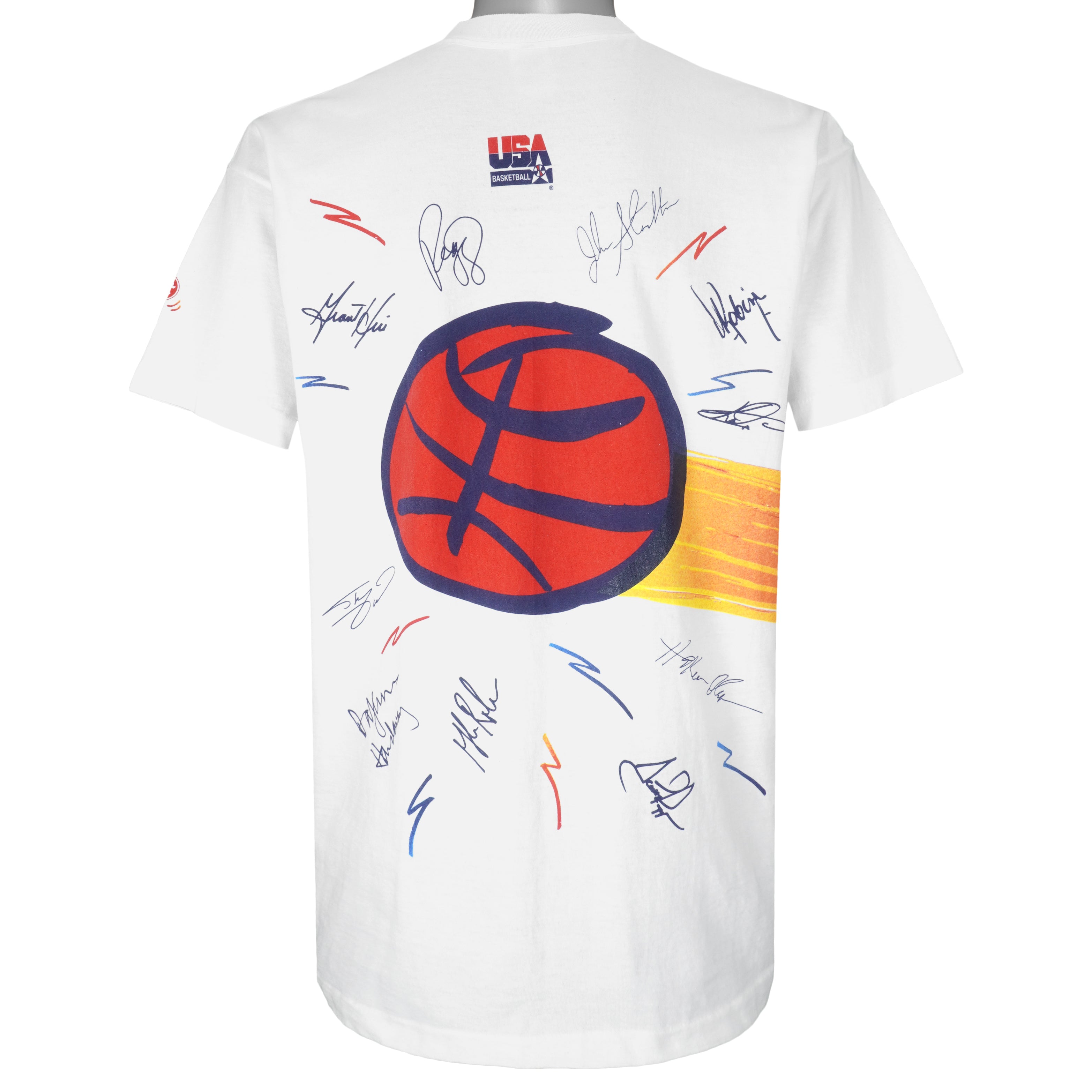 Vintage - Dream Team Basketball T-Shirt 1990s X-Large Vintage Retro Basketball