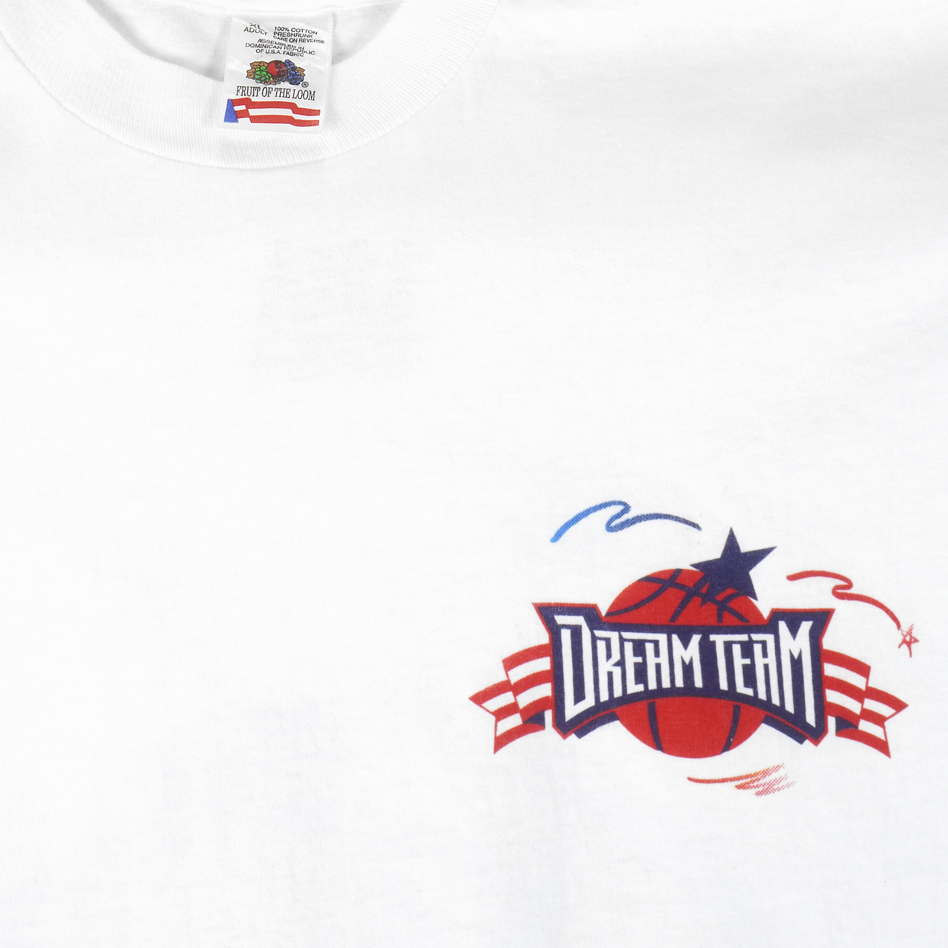 Vintage - Dream Team Basketball T-Shirt 1990s X-Large Vintage Retro Basketball