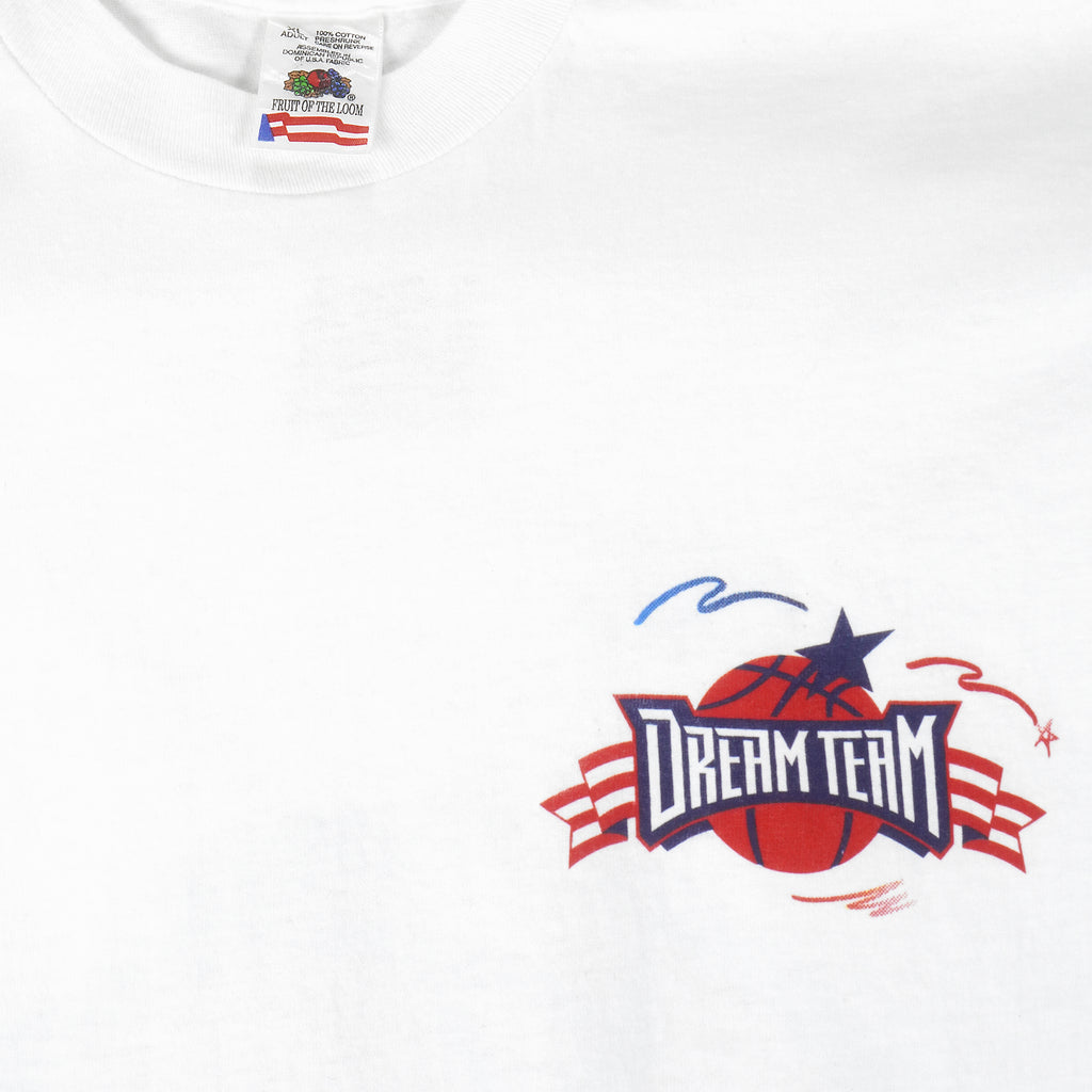 Vintage - Dream Team Basketball T-Shirt 1990s X-Large Vintage Retro Basketball