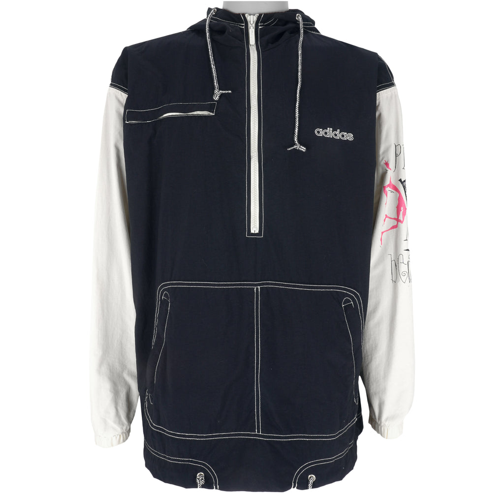 Vintage Adidas Pro Beach Volleyball 1/2 Zip Pullover Windbreaker